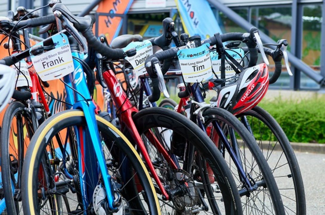 24 uur non-stop fietsen voor het goede doel