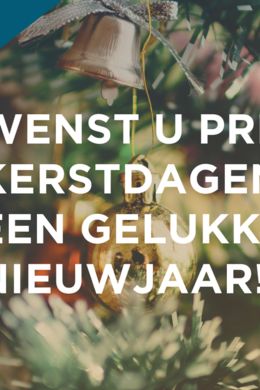 Fijne feestdagen!